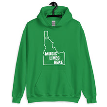 Idaho "MUSIC LIVES HERE" Hooded Sweatshirt