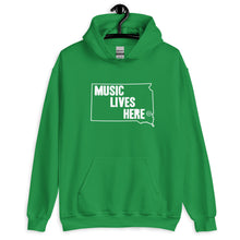 South Dakota "MUSIC LIVES HERE" Hooded Sweatshirt
