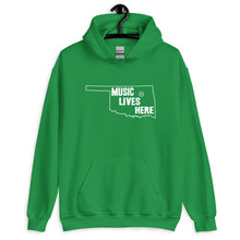 Oklahoma "MUSIC LIVES HERE" Hooded Sweatshirt