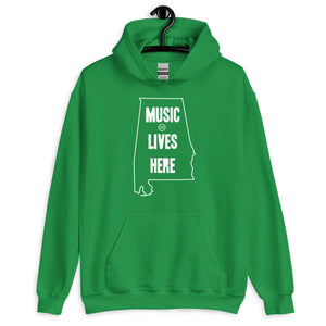 Alabama "MUSIC LIVES HERE" Hooded Sweatshirt