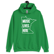 Minnesota "MUSIC LIVES HERE" Hooded Sweatshirt