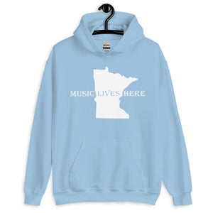 Minnesota "MUSIC LIVES HERE" Premium Hoodie