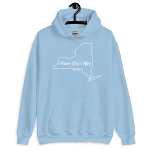 New York "MUSIC LIVES HERE" Proud Hoodie