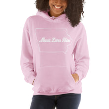 Iowa "MUSIC LIVES HERE" Premium Hoodie