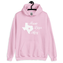 Texas "MUSIC LIVES HERE" Lone Star Hoodie