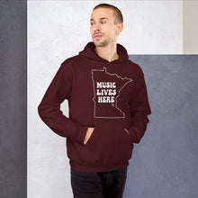 Minnesota Hippy "MUSIC LIVES HERE" Hoodie