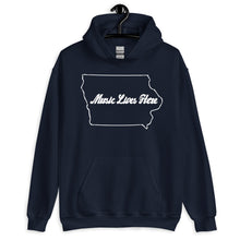 Iowa "MUSIC LIVES HERE" Premium Hoodie