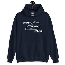 Kentucky "MUSIC LIVES HERE" Men's Hooded Sweatshirt