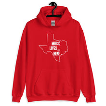 Texas "MUSIC LIVES HERE" Hooded Sweatshirt