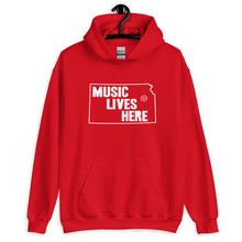 Kansas "MUSIC LIVES HERE" Hooded Sweatshirt
