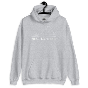 Virginia "MUSIC LIVES HERE" Hooded Sweatshirt