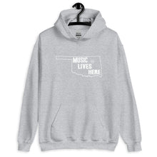 Oklahoma "MUSIC LIVES HERE" Hooded Sweatshirt