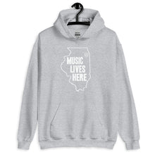 Illinois "MUSIC LIVES HERE" Hooded Sweatshirt