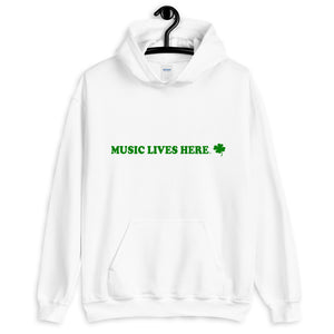 Music Lives Here - Irish Unisex Hoodie