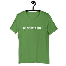 Irish "MUSIC LIVES HERE" Short-Sleeve Unisex T-Shirt