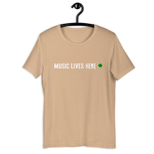 Irish "MUSIC LIVES HERE" Short-Sleeve Unisex T-Shirt