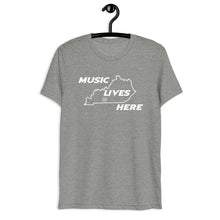 Kentucky "MUSIC LIVES HERE" Men's Triblend T-Shirt
