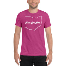 Ohio Pride "MUSIC LIVES HERE" Triblend Short sleeve t-shirt