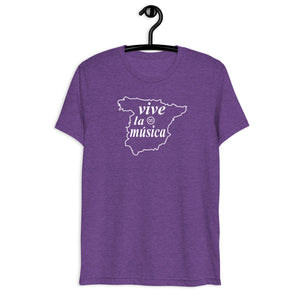Spain "VIVE LA MUSICA" Triblend T-Shirt