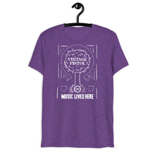 Arkansas/Vintage Pistol "MUSIC LIVES HERE" Music Tree Triblend T-Shirt
