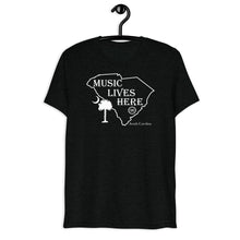 South Carolina "MUSIC LIVES HERE" Men's Triblend T-Shirt