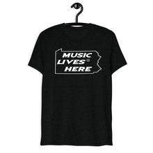 Pennsylvania "MUSIC LIVES HERE" Men's Triblend T-Shirt
