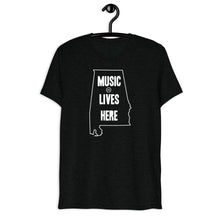 Alabama "MUSIC LIVES HERE" Men's Triblend T-shirt