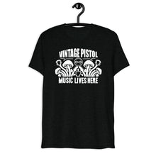 Arkansas/Vintage Pistol "MUSIC LIVES HERE" (Shrooms Design) Triblend T-Shirt
