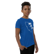 California "MUSIC LIVES HERE" Youth Short Sleeve T-Shirt